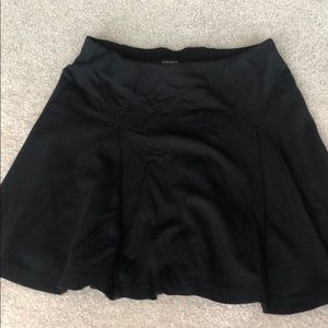 black skirt